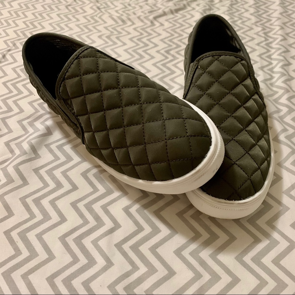 Hunter green sneakers